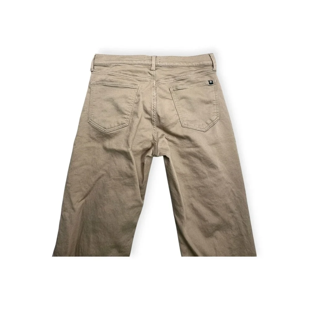 Banana Republic Pants Mens 30x30 Tan Straight Leg 5-Pocket Stretch Cotton‎ Twill